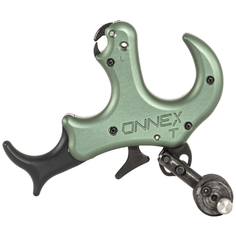 Stan OnneX Thumb Archery Release – Modular Trigger Release with Zero Travel, Adjustable Tension, 3 & 4 Finger Options, Open Hook, Trainer Lock