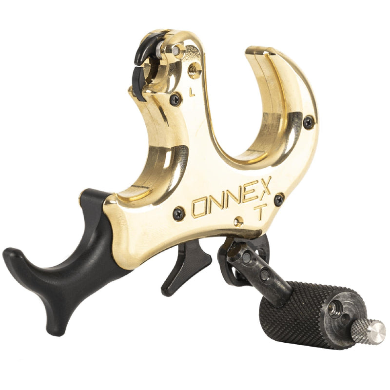Stan OnneX Thumb Archery Release – Modular Trigger Release with Zero Travel, Adjustable Tension, 3 & 4 Finger Options, Open Hook, Trainer Lock