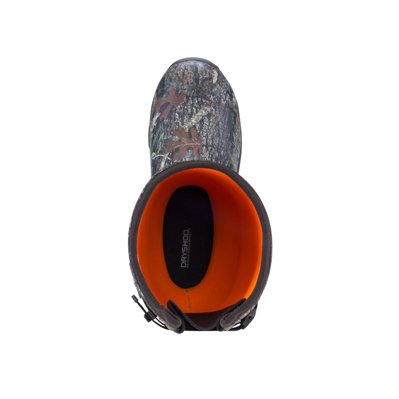 Dryshod Men's NoSho Gusset Rubber Hunting Boot | Insulated | Waterproof | Full Camo | Size 11