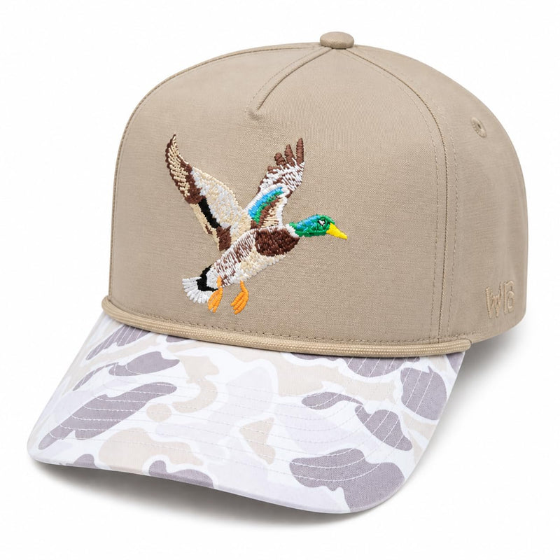 Wild Brims Hats, Mallard Light Camo, Khaki
