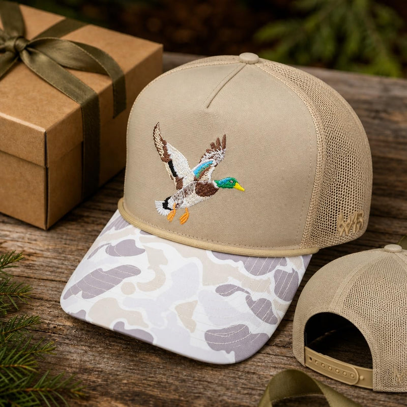 Wild Brims Hats, Mallard Light Camo, Khaki