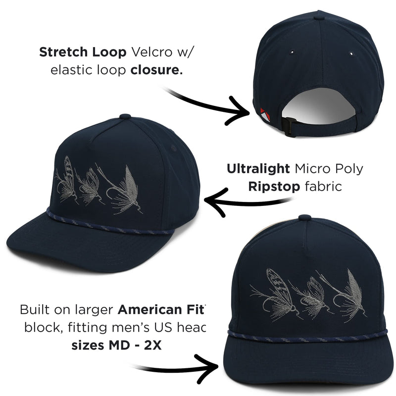 Paramount Outdoors Turkey Feather Bottomland Mesh Back Comfort Snap Snapback, Turkey Hunting Cap