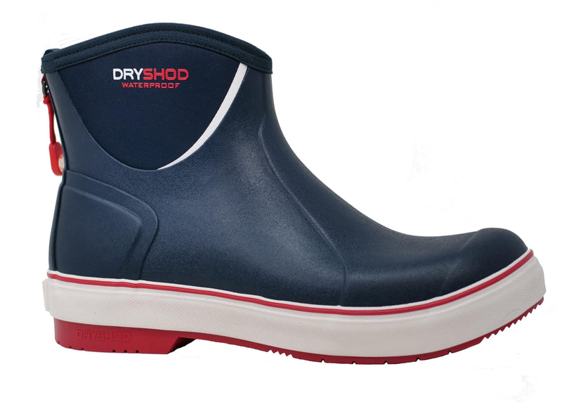 Dryshod Mens Slipnot Deck Boots Gray/Orange