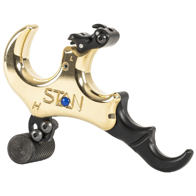 Stan OnneX Hinge Archery Release – Micro-Adjustable Hinge with Draw Control, Click Options, and Modular Fit for 3 or 4 Fingers, Sage, L