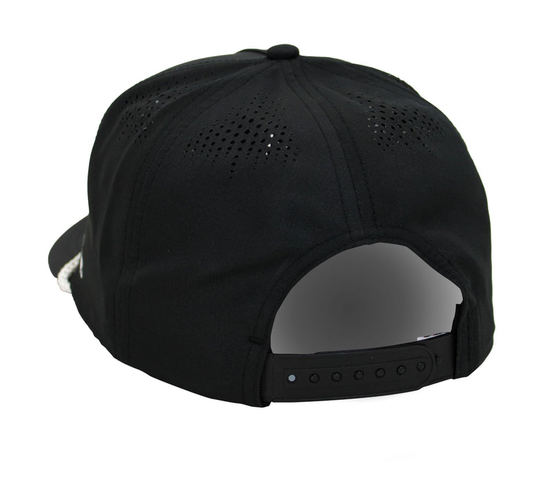Paramount Outdoors Sunset Fish Silhouetee Performance Trucker Hat Mountain Fishing Rope Cap (Slate - OSFA)