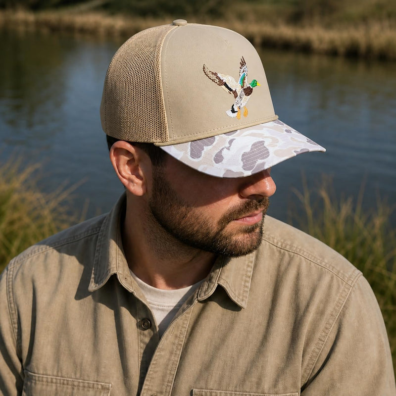 Wild Brims Hats, Mallard Light Camo, Khaki