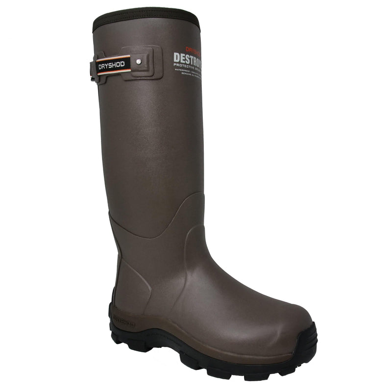 Dryshod Destroyer Protective Rubber Brush Boot With Gusset | Waterproof | Moisture Wicking | Men