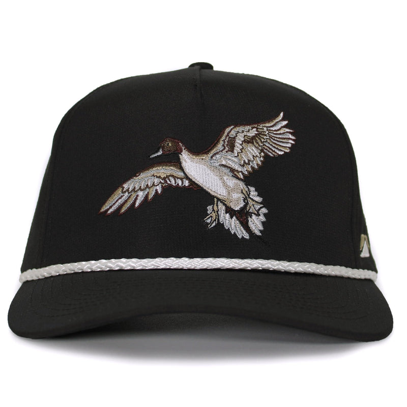 Paramount Outdoors Hat 5-Panel Throwback Fly Fishing Trucker hat with Quick Dry Fabric and Stretch Comfort Snapback