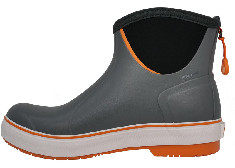 Dryshod Mens Slipnot Deck Boots Gray/Orange
