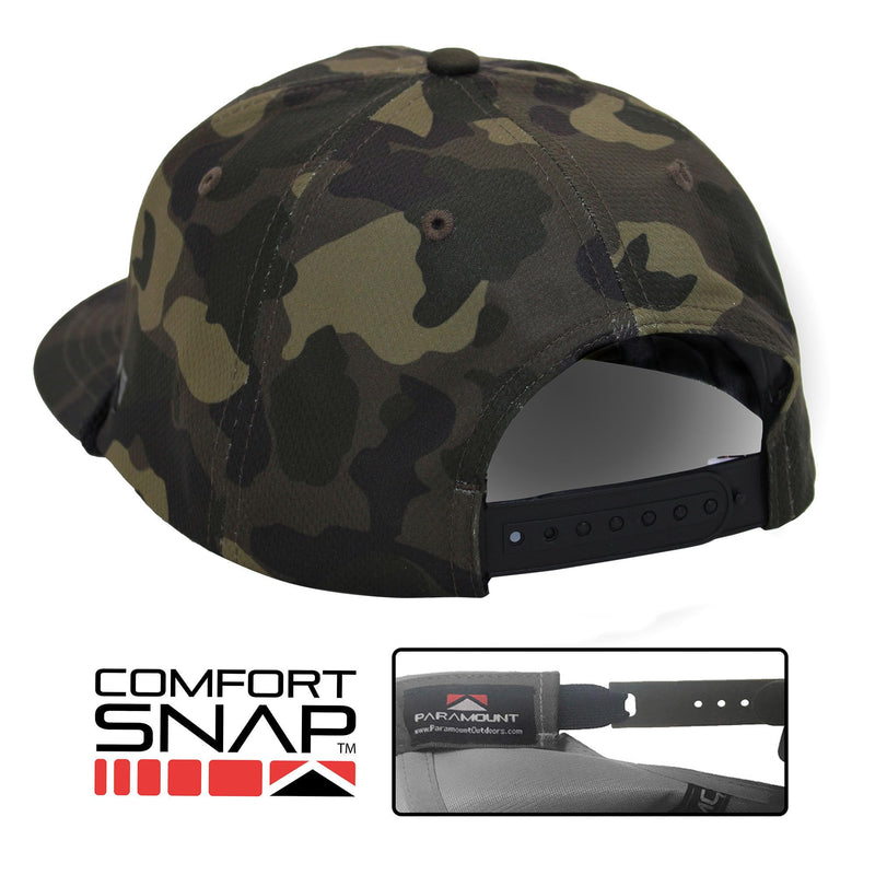 Paramount Outdoors Baseball Cap for Men with Wax Cloth Visor on Heavy Cotton Canvas Fabric (Olive - OSFA)