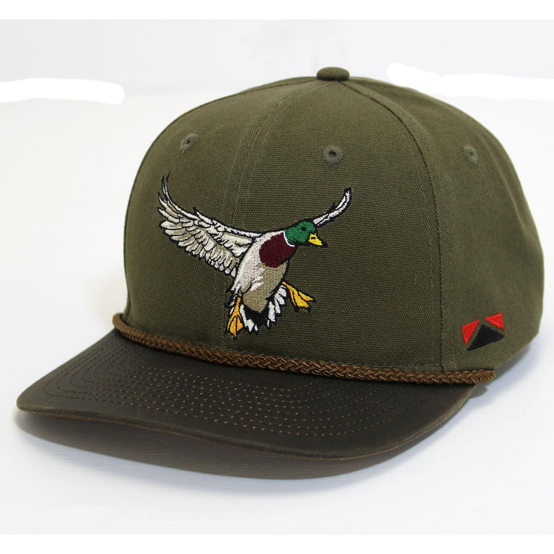 Paramount Outdoors Hat 5-Panel Throwback Fly Fishing Trucker hat with Quick Dry Fabric and Stretch Comfort Snapback