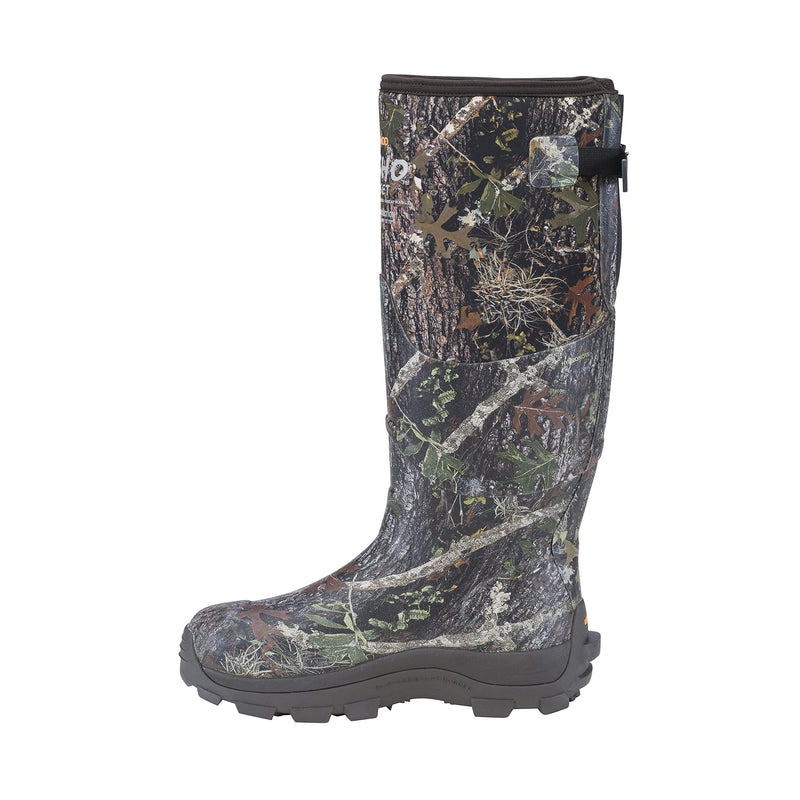Dryshod Men's NoSho Gusset Rubber Hunting Boot | Insulated | Waterproof | Full Camo | Size 11