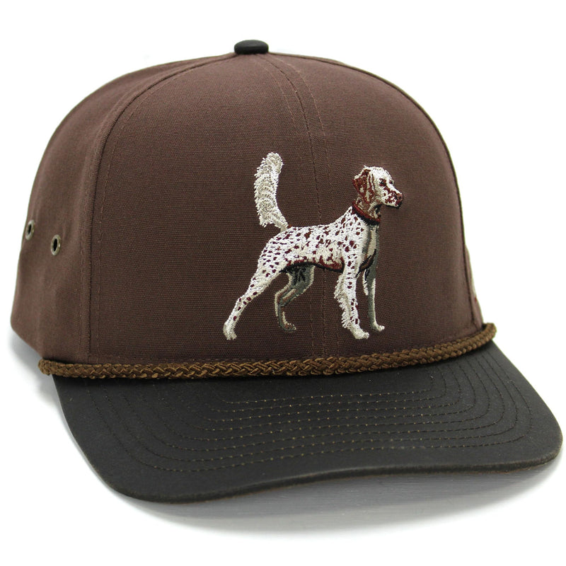Paramount Outdoors Baseball Cap for Men with Wax Cloth Visor on Heavy Cotton Canvas Fabric (Olive - OSFA)