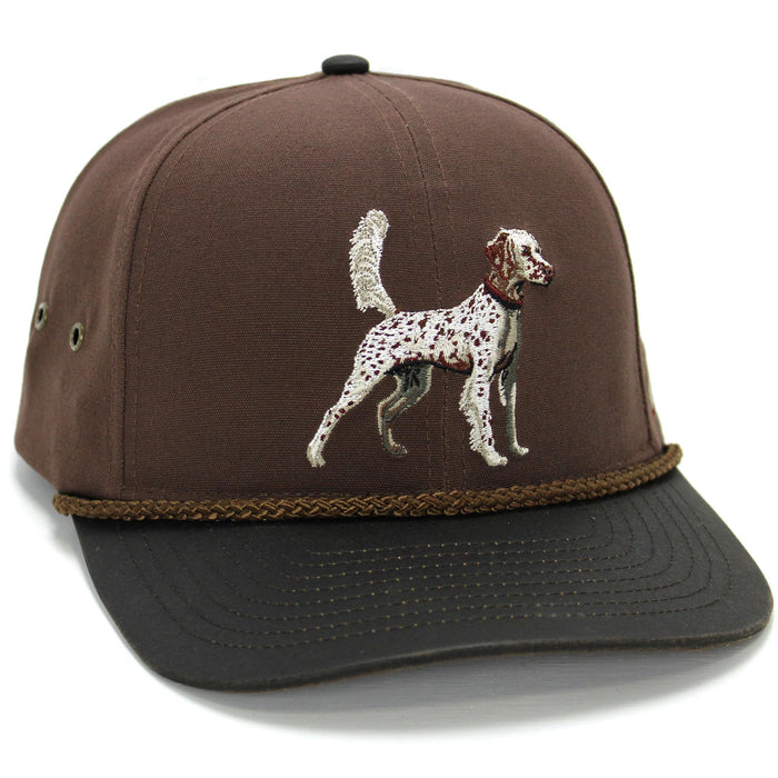 Paramount Outdoors Baseball Cap for Men with Wax Cloth Visor on Heavy Cotton Canvas Fabric (Olive - OSFA)