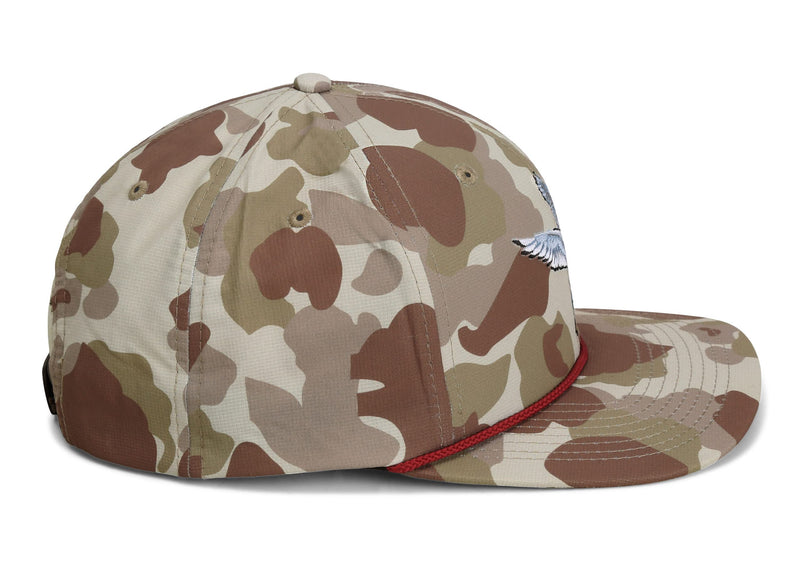 Paramount Outdoors Turkey Feather Bottomland Mesh Back Comfort Snap Snapback, Turkey Hunting Cap