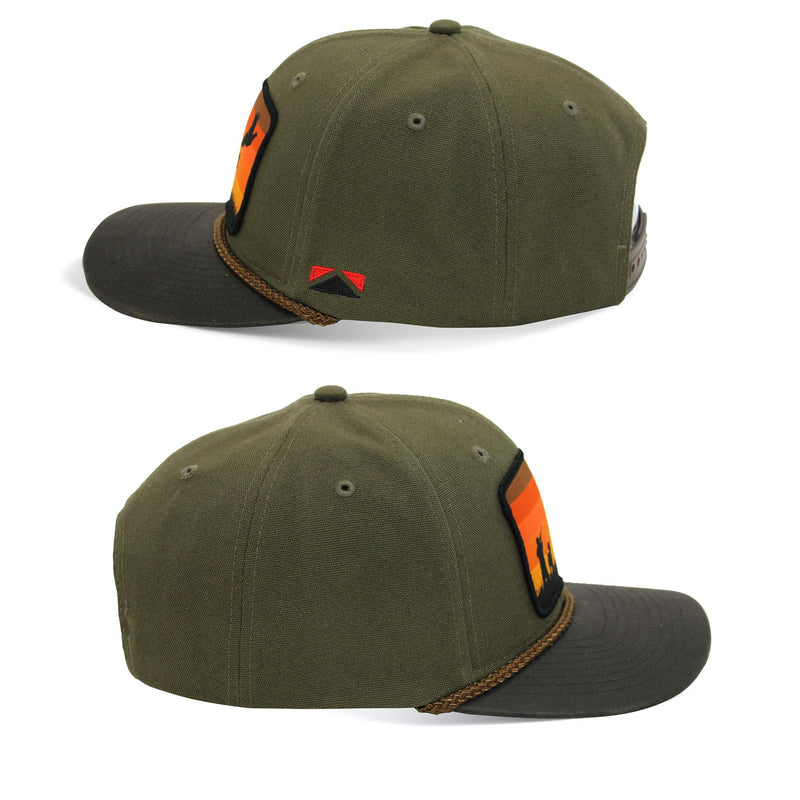 Paramount Outdoors Upland Pheaseant Trucker Hat for Men Meshback Ringneck Rope Cap