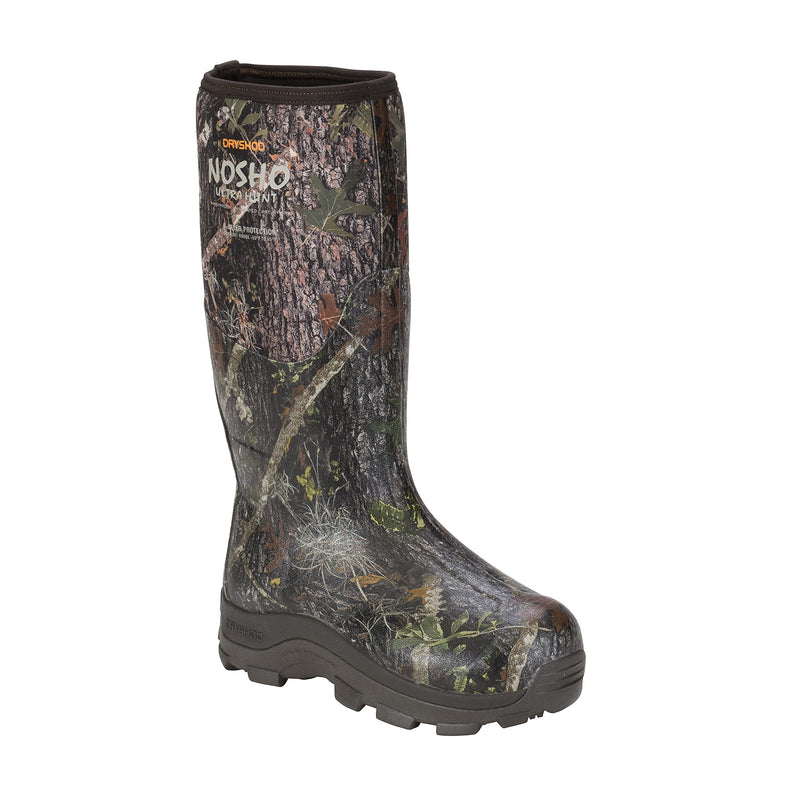 Dryshod Mens Nosho Ultra Hunt Extreme Conditions Hunting Boots | Insulated | Waterproof | Full Camo