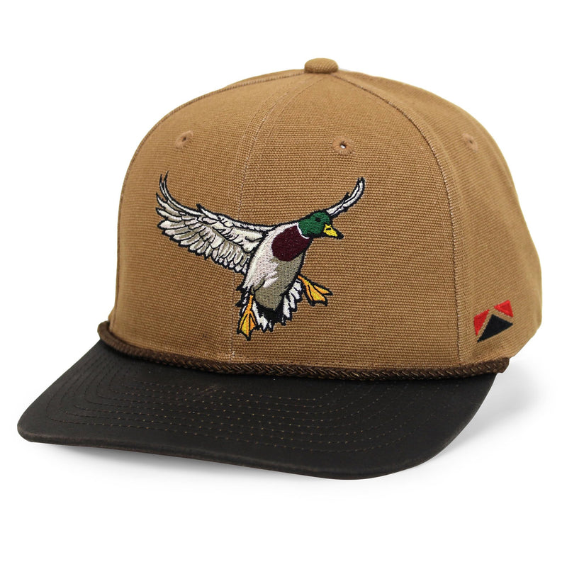 Paramount Outdoors Turkey Feather Bottomland Mesh Back Comfort Snap Snapback, Turkey Hunting Cap