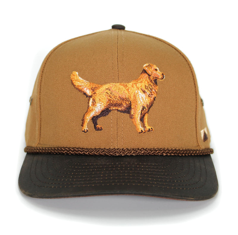 Paramount Outdoors Baseball Cap for Men with Wax Cloth Visor on Heavy Cotton Canvas Fabric (Olive - OSFA)