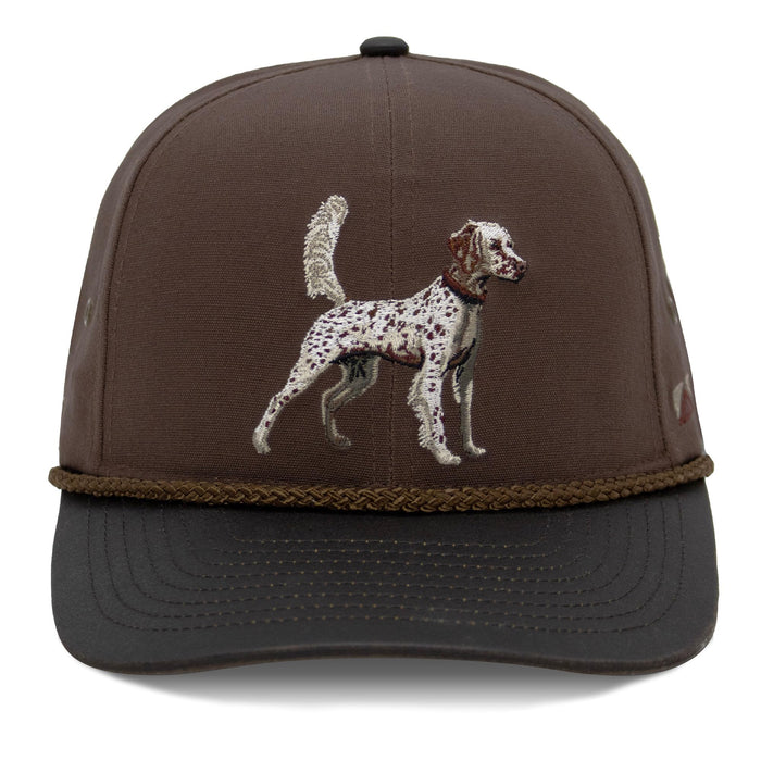 Paramount Outdoors Baseball Cap for Men with Wax Cloth Visor on Heavy Cotton Canvas Fabric (Olive - OSFA)