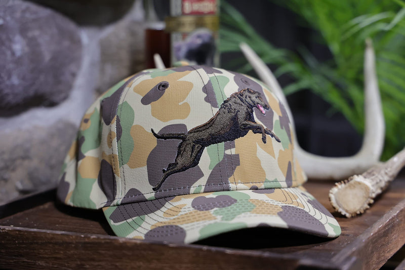 Paramount Outdoors Baseball Cap for Men with Wax Cloth Visor on Heavy Cotton Canvas Fabric (Olive - OSFA)