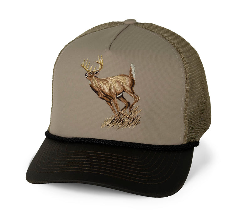 Paramount Outdoors Turkey Feather Bottomland Mesh Back Comfort Snap Snapback, Turkey Hunting Cap