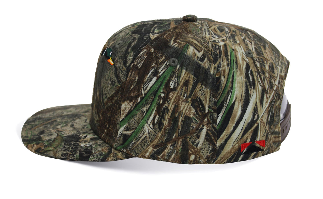 Paramount Outdoors Hat 5-Panel Throwback Fly Fishing Trucker hat with Quick Dry Fabric and Stretch Comfort Snapback