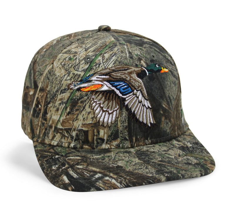 Paramount Outdoors Hat 5-Panel Throwback Fly Fishing Trucker hat with Quick Dry Fabric and Stretch Comfort Snapback