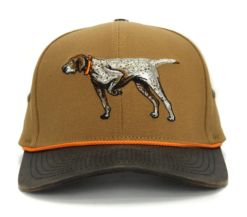 Paramount Outdoors Baseball Cap for Men with Wax Cloth Visor on Heavy Cotton Canvas Fabric (Olive - OSFA)