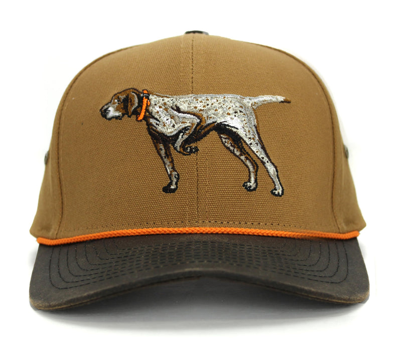 Paramount Outdoors Baseball Cap for Men with Wax Cloth Visor on Heavy Cotton Canvas Fabric (Olive - OSFA)