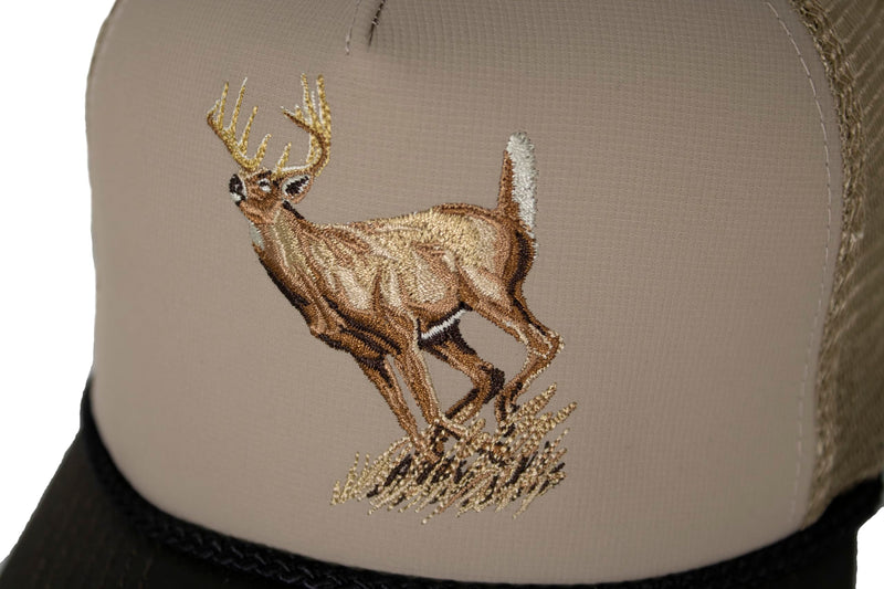 Paramount Outdoors Turkey Feather Bottomland Mesh Back Comfort Snap Snapback, Turkey Hunting Cap