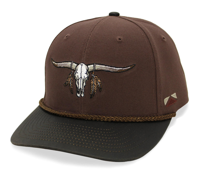 Paramount Outdoors Hat 5-Panel Throwback Fly Fishing Trucker hat with Quick Dry Fabric and Stretch Comfort Snapback