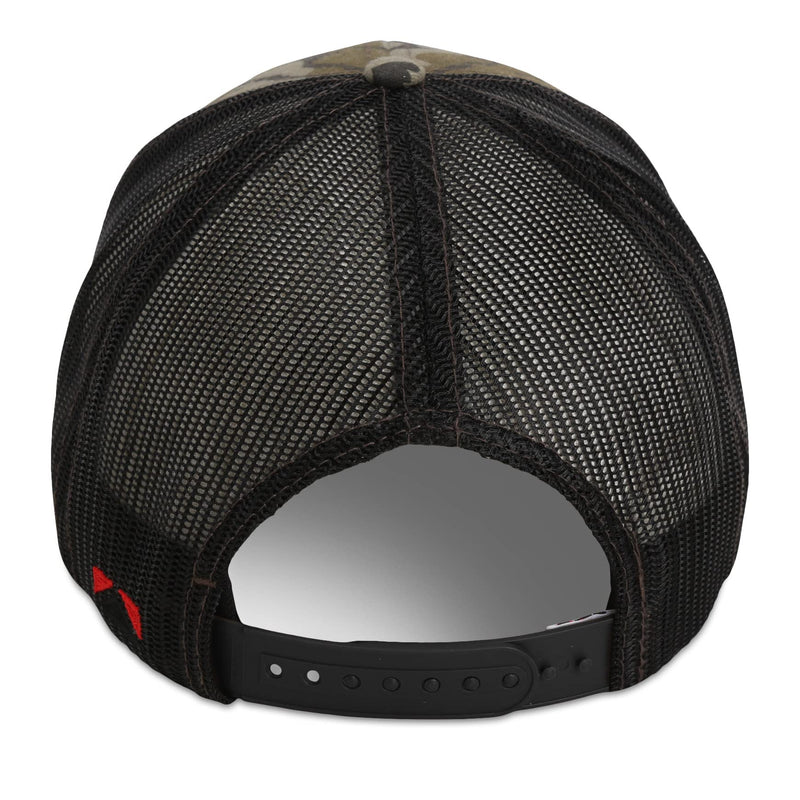 Paramount Outdoors Turkey Feather Bottomland Mesh Back Comfort Snap Snapback, Turkey Hunting Cap
