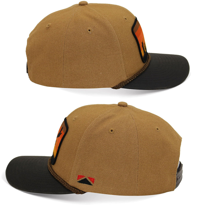 Paramount Outdoors Upland Pheaseant Trucker Hat for Men Meshback Ringneck Rope Cap