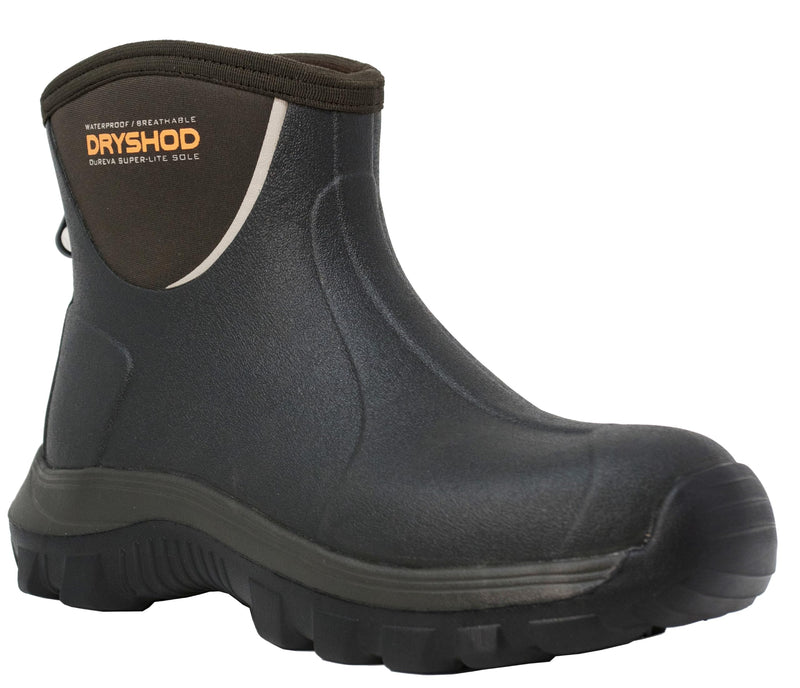 Dryshod Evalusion Lightweight Men's Ankle Boots | Waterproof | Rubber | Comfortable | Brown