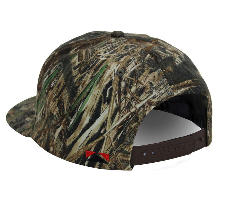 Paramount Outdoors Turkey Feather Bottomland Mesh Back Comfort Snap Snapback, Turkey Hunting Cap