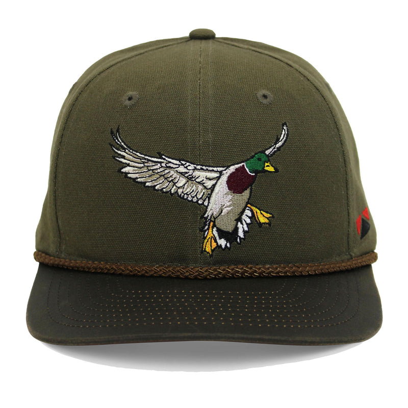 Paramount Outdoors Hat 5-Panel Throwback Fly Fishing Trucker hat with Quick Dry Fabric and Stretch Comfort Snapback