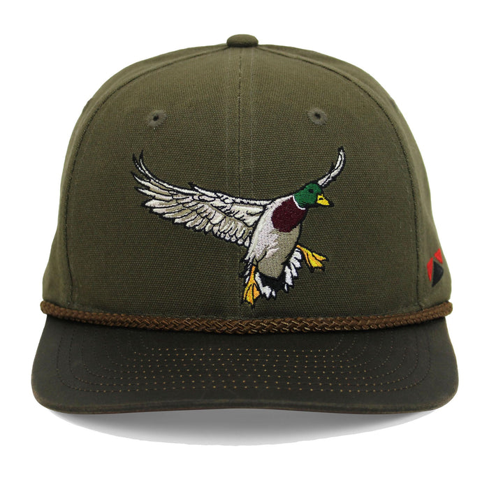 Paramount Outdoors Hat 5-Panel Throwback Fly Fishing Trucker hat with Quick Dry Fabric and Stretch Comfort Snapback