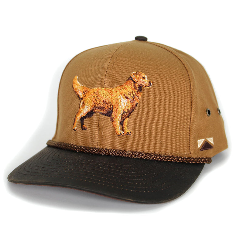 Paramount Outdoors Baseball Cap for Men with Wax Cloth Visor on Heavy Cotton Canvas Fabric (Olive - OSFA)