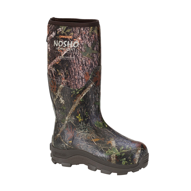 Dryshod Mens Nosho Ultra Hunt Extreme Conditions Hunting Boots | Insulated | Waterproof | Full Camo