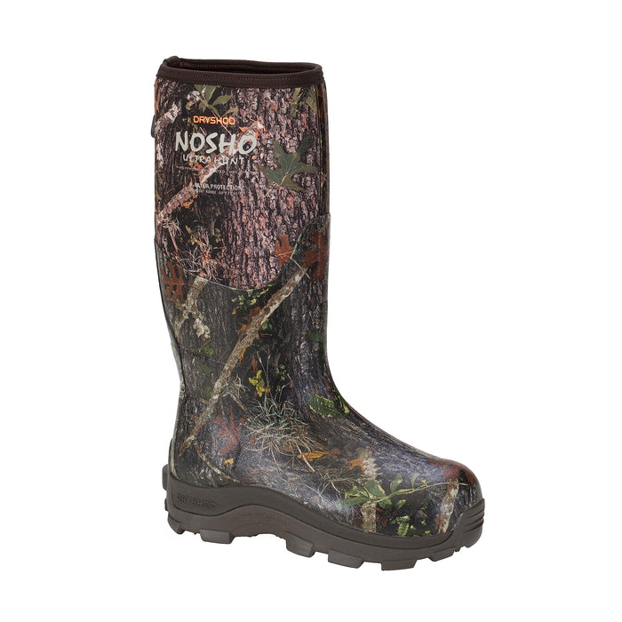 Dryshod Mens Nosho Ultra Hunt Extreme Conditions Hunting Boots | Insulated | Waterproof | Full Camo