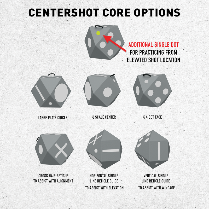 Rinehart TAC LRS CenterShot face options