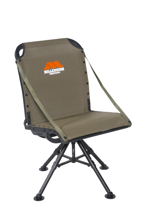 Millennium Ground Blind Chair, Adjustable 4 Leg, 360 Swivel, G400-00