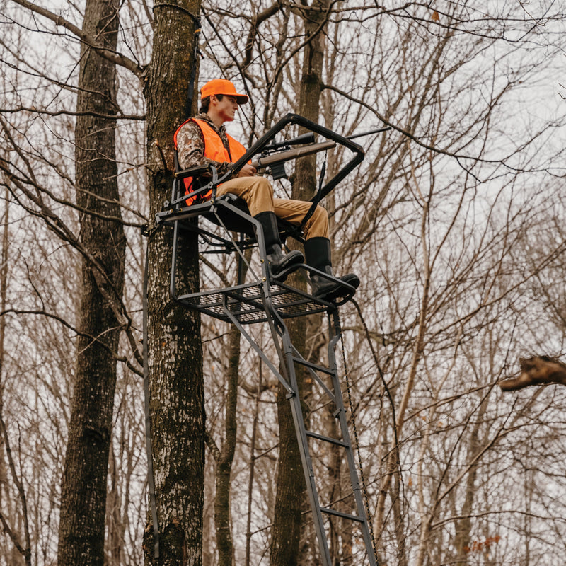 Rivers Edge Jumbo Jack LS platform and TearTuff seat