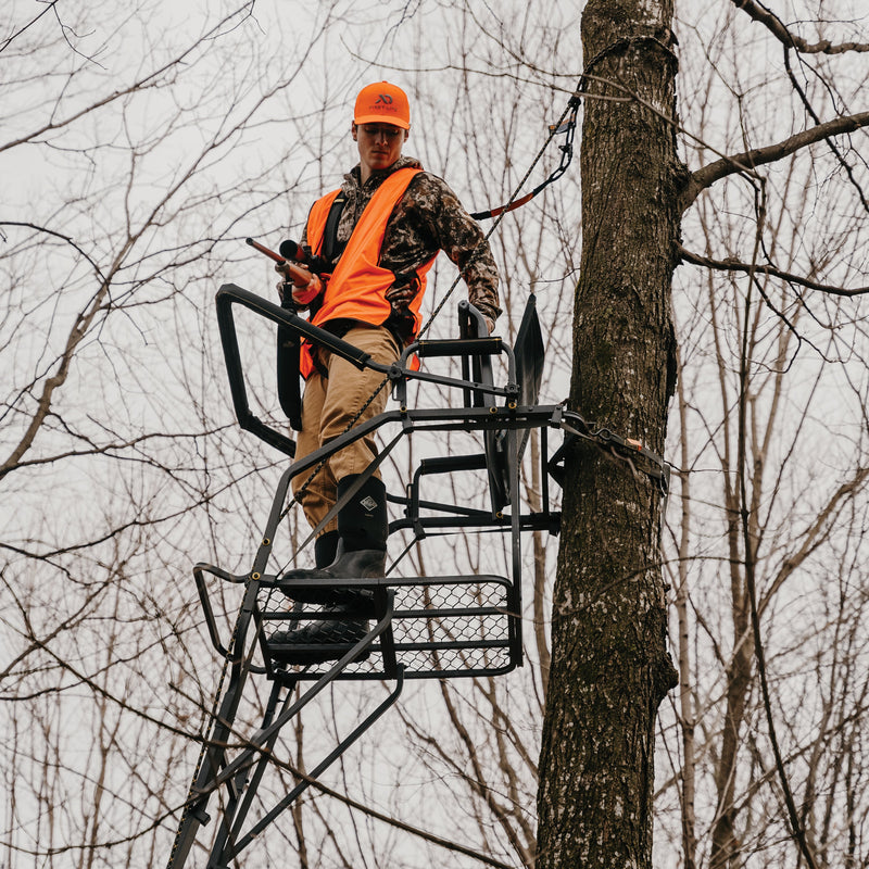 Rivers Edge Jumbo Jack LS shooting rail and seat