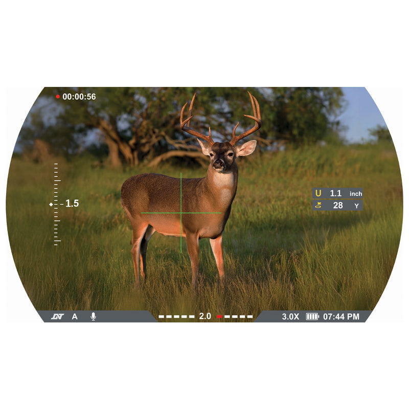 TenPoint Vision HD 3-12X Digital Rangefinding Crossbow Scope