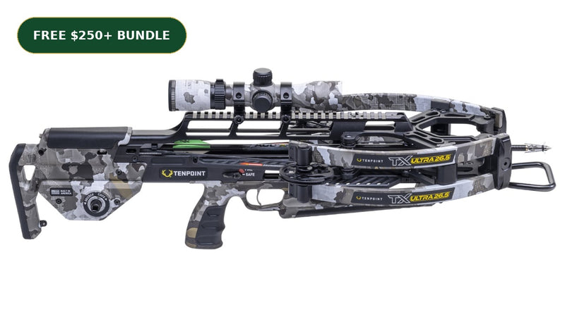 TenPoint TX Ultra 26.5 Crossbow Package with FREE $250+ bundle badge