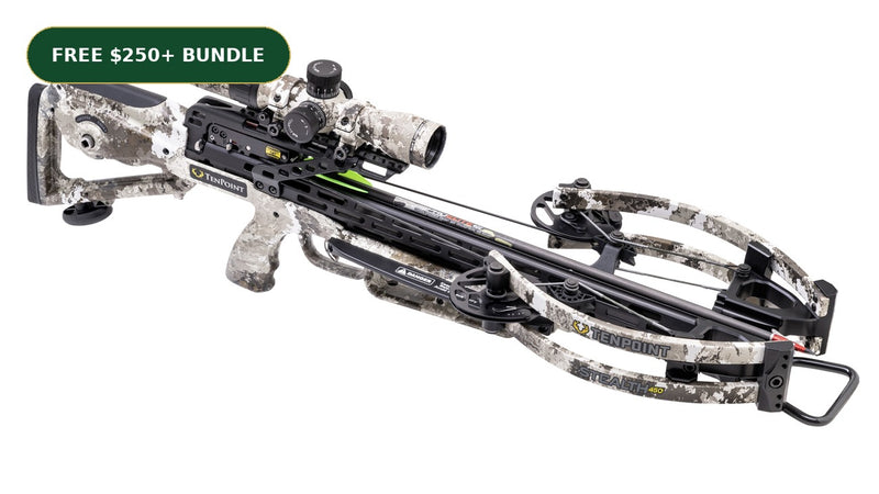 TenPoint Stealth 450 - Veil Alpine with FREE $250+ bundle badge