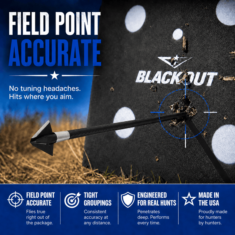 TOTA | 100 grain broadhead | 1-inch single bevel | fixed blade