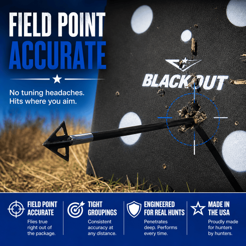 TOTA | 100 grain XL broadhead | 1-3/16-inch vented | fixed blade